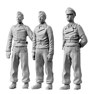 1/35 сборная фигурка из смолы набор сотрудника по сборке танка и солдатиков |