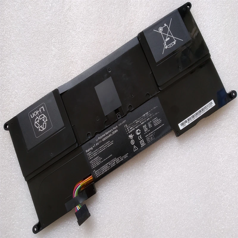 

Новый аккумулятор для Asus Zenbook UX21 UX21A UX21E серия Ultrabook C23UX21 Оригинальный аккумулятор для ноутбука 35 Вт/ч 7,4 В 4800 мАч
