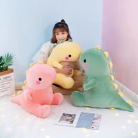 cute dull dinosaur plush toy animal kawaii unicorndinosaur soft big pillow buddy stuffed cushion valentines gift for kids girl