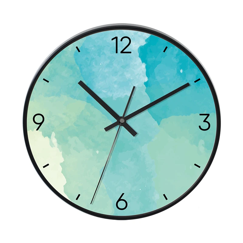

Настенные часы, металлические креативные настенные часы для гостиной, современный бесшумный механизм для украшения дома и спальни, идеи дл...