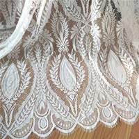 european style lace fabric for robe dress gowns making 1 piece1 5x3m