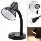 Под разными углами Винтаж металлического железа искусства светодиодный складной современным письменным столо из защита глаз настольная лампа для офиса учеба изучение настольная лампа прикроватный
