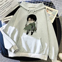 harajuku attack on titan anime hoodie men clothes streetwear sweatshirt autumn and winter unisex clothing long sleeve pullover