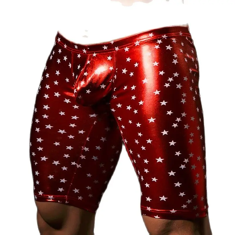 Горячая штамповка звезда печати мужские повседневные шорты летние сексуальные
