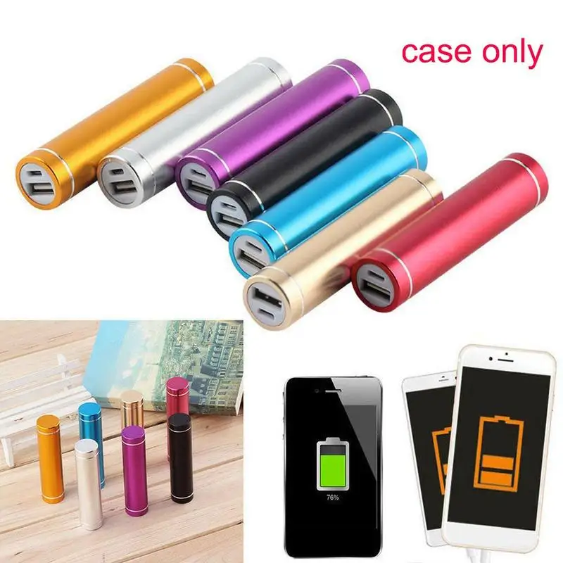 Металлический внешний аккумулятор комплект для самостоятельной сборки коробка