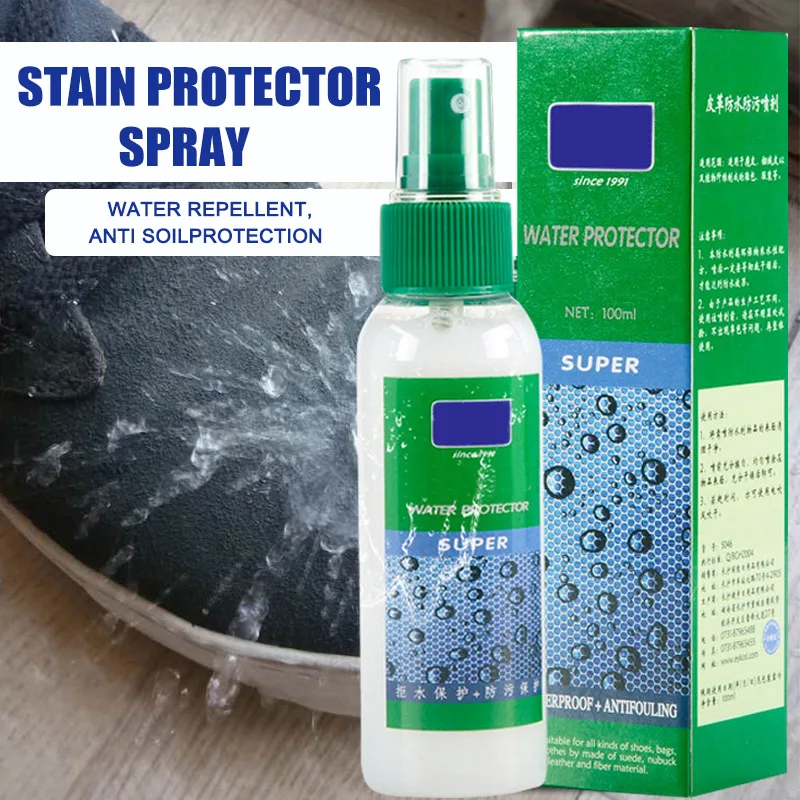 

Multi-Purposes Stain Protectors Spray 100ml Waterproof Antifouling Shoes Spray