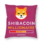 Чехол для подушки в виде монеты, миллиардера, Hodl, Shib, Токен, криптовалюты