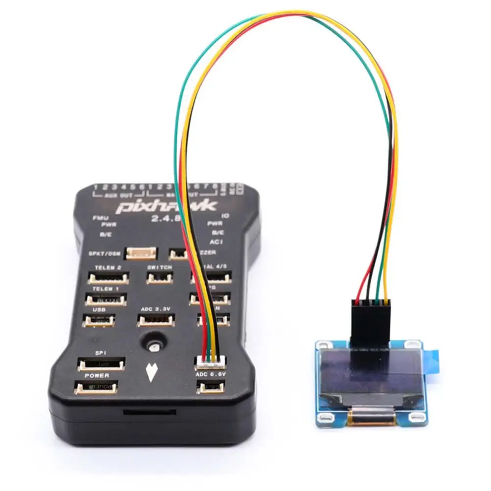 Модуль OLED I2C монитор для контроллера полета Pixhawk PX4 PIX4|Детали и аксессуары| |