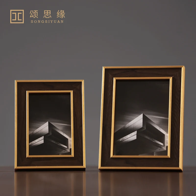 

Minimalist Picture Frames Vintage Nordic Creativity Modern Picture Frames Ornaments Decoration Cadre Photo Home Decor BC50XK