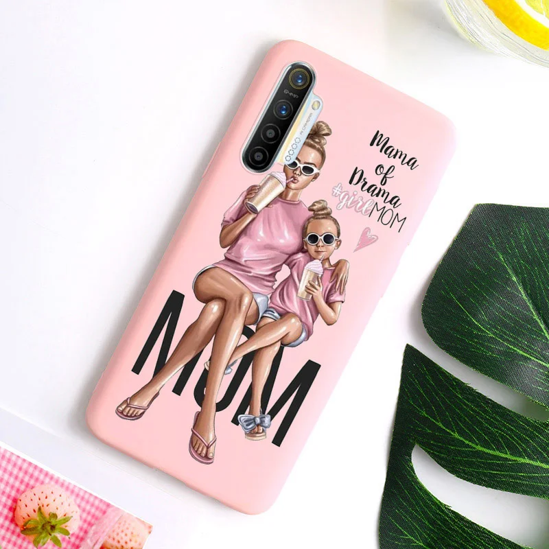 Для Oppo A9 A5 2020 A31 A91 A92S A1k A52 A72 A92 силиконовый чехол для мамы и ребенка Realme X50 6 Pro 5 Reno 4 3
