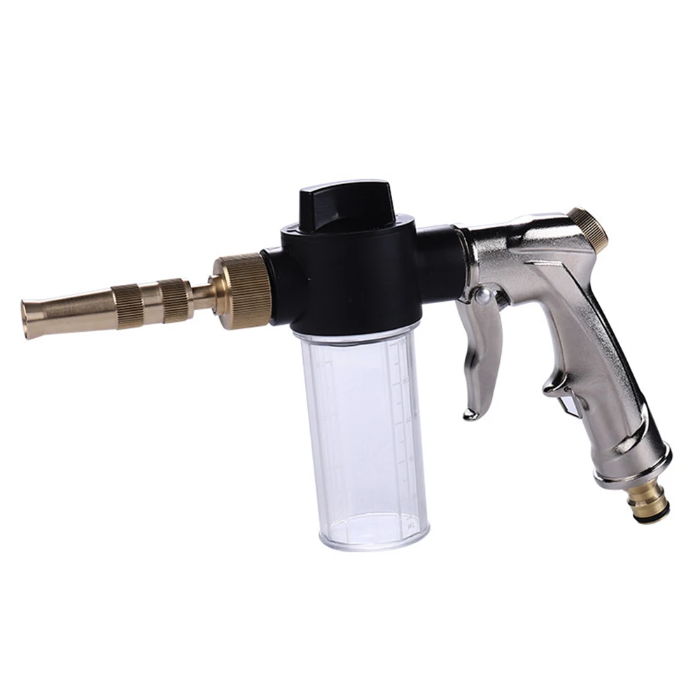 

Распылитель для воды высокого давления, регулируемый металлический распылитель, насадка для полива, распылитель для мойки автомобиля, сада