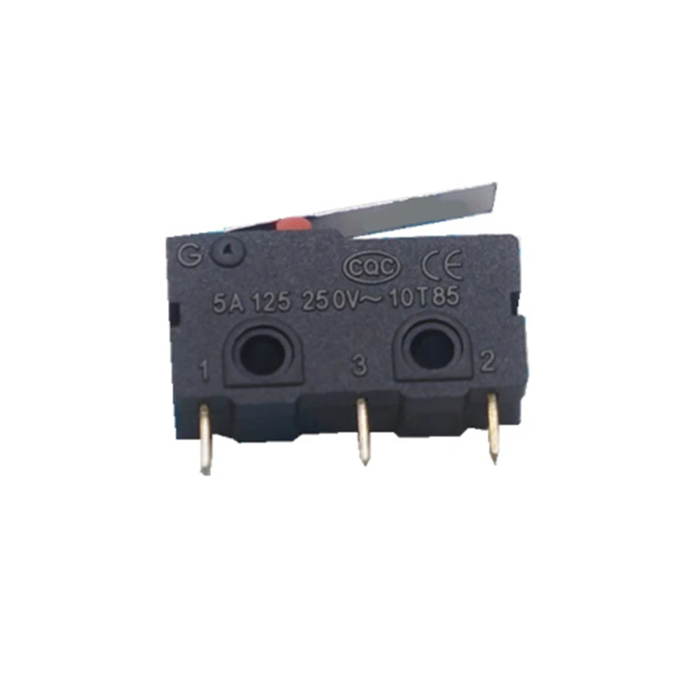 

10Pcs KW12-3 Micro Roller Lever Arm Normally Open Close Limit Switch Control Module AC 125V-250V 5A PCB Board DIY