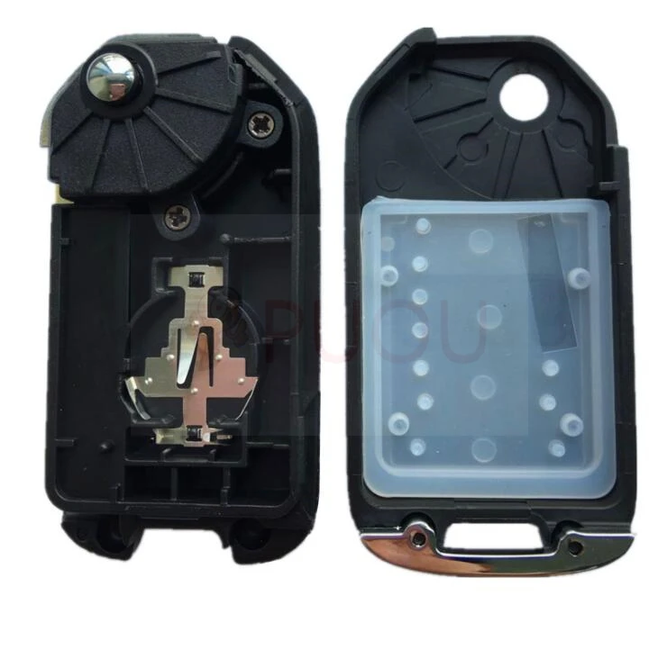 10 шт./лот 2 3 кнопочный складной раскладной чехол для ключа с дистанционным