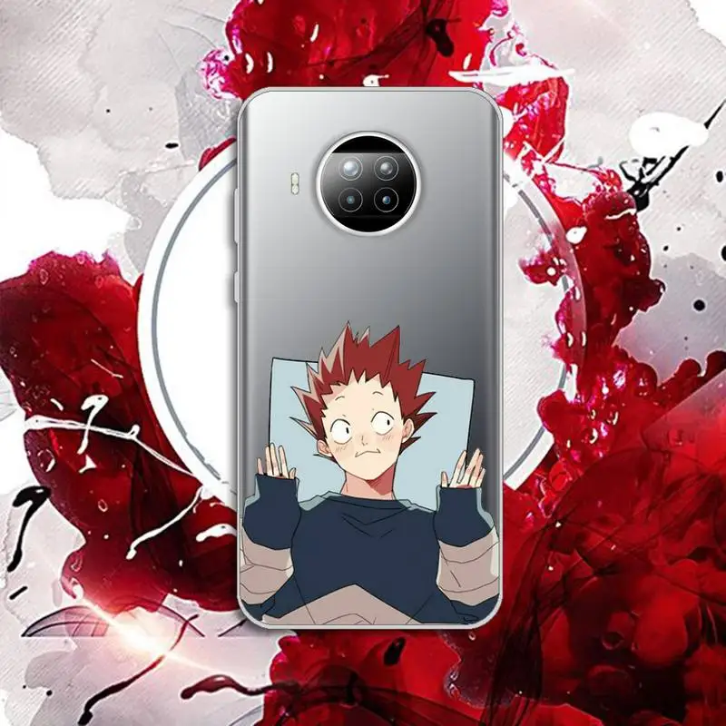 

Haikyuu Tendo Satori volleyball anime Phone Case Transparent for Xiaomi Redmi note 10 t 8 9 pro lite 11