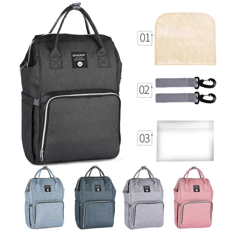 Многофункциональный водонепроницаемый рюкзак для мам вместительный ранец на