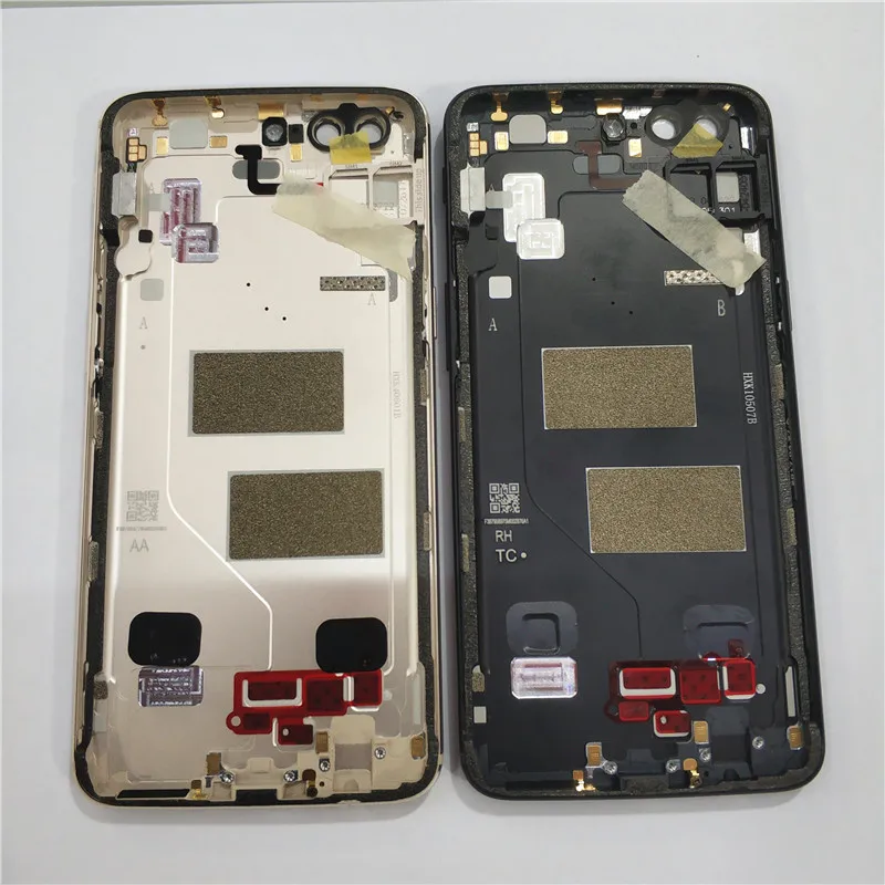 Cubierta de bater&iacute;a de Metal Original para Oneplus 5 A5000, carcasa trasera con lente de c&aacute;mara + bandeja de tarjeta SIM + botones laterales-3