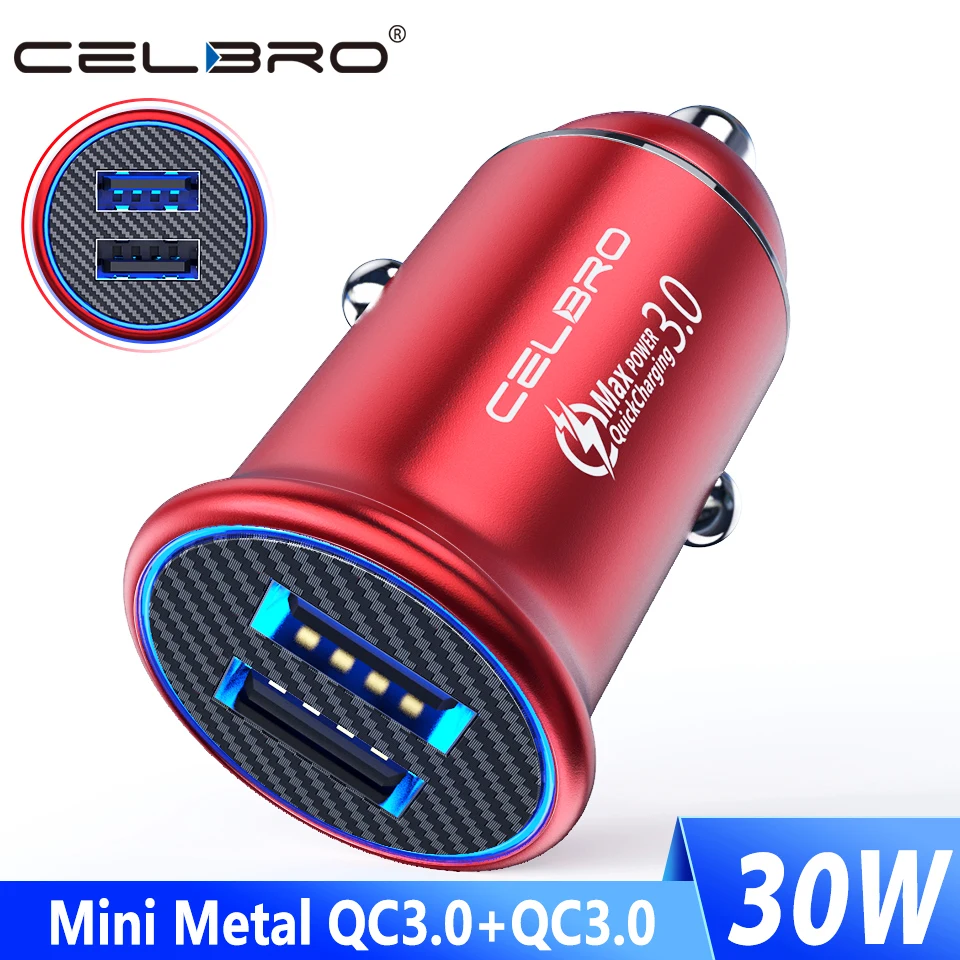 Быстрое зарядное устройство для автомобиля быстрое QC 3 0 2 Автомобильный USB
