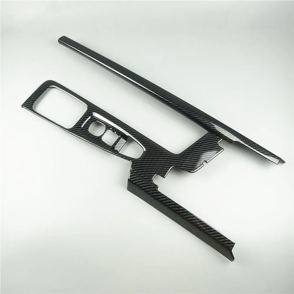 Автомобильный Стайлинг консоли переключения передач Накладка для Volvo S90 2017-19 LHD