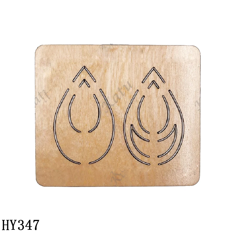 

Drop-Shaped Earrings Cutting Dies Wooden Dies Suitable for Common Die Cutting Machines on the Market