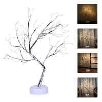 led firefly christmas tree night light with usb charging gift for childrens fairy lights family party wedding room