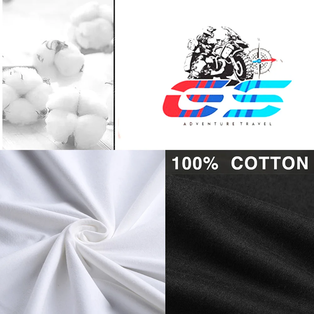 Чехол-футболка с круглым вырезом и коротким рукавом для мотоцикла BMW F650GS F700GS F800GS