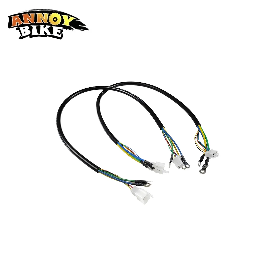 8 Core 4/5/6 Square Extension Cord Copper Wire Bike Electric Motorcycle Brushless Motor Line High Temperature Accessories