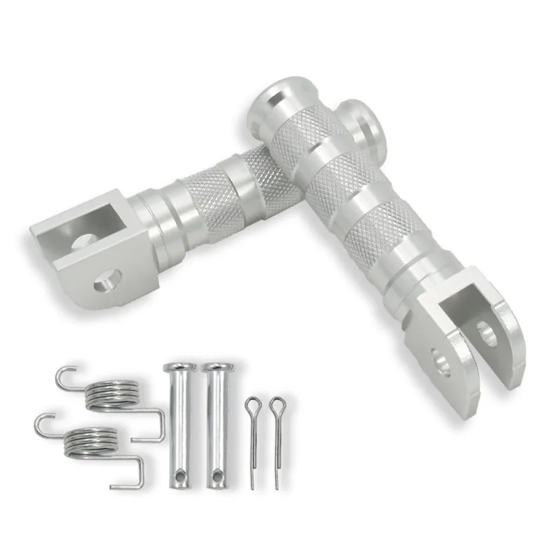 Одна пара Алюминиевые Подножки для мотоцикла с ЧПУ | Автомобили и мотоциклы