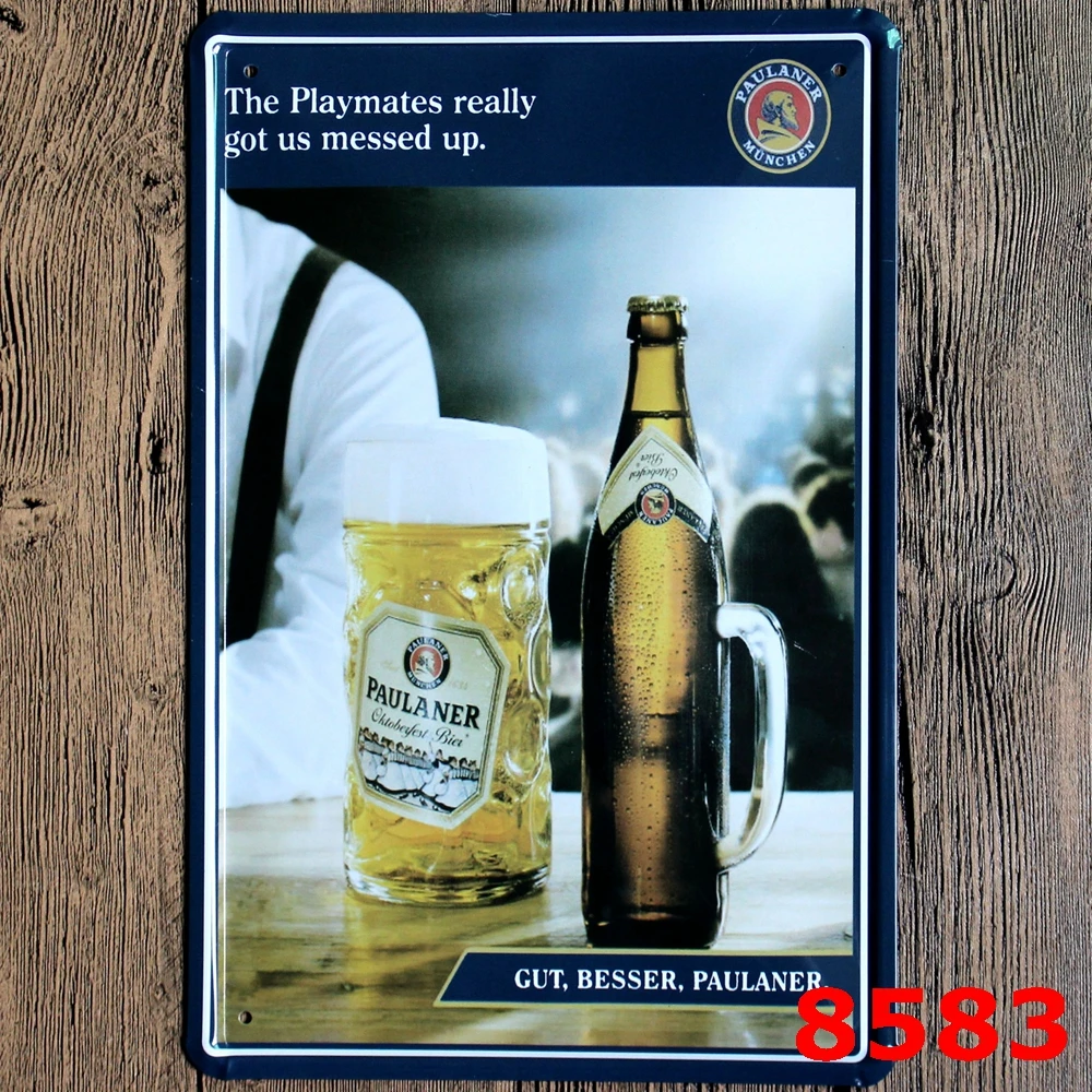 &quotLiquor Ad" Винтажная металлическая живопись оловянные знаки Бар Паб домашний