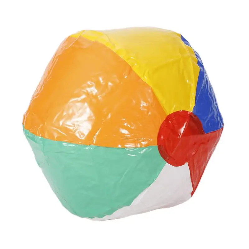 

1Pcs 23CM Colorful Inflatable Ball Baby Kids Beach Pool Play Ball Children Plastic Rubber Educational Learning Soft Toys