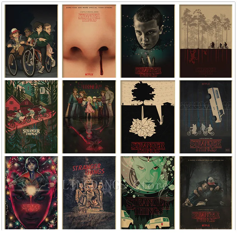 Картина 5D &quotсделай сам&quot картина странные дела винтажный постер Алмазная