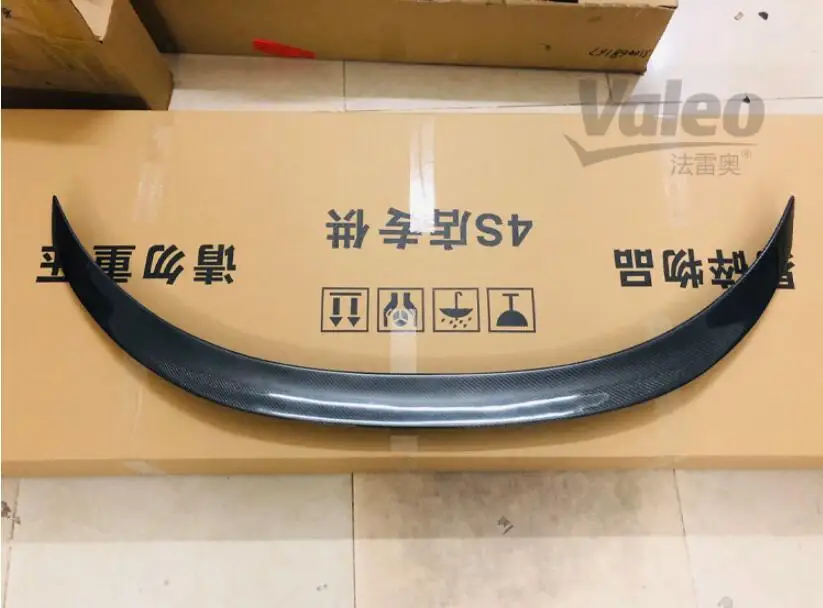 Карбоновое заднее крыло спойлера багажника для LEXUS ES ES200 ES250 ES300 ES350 2018 2019 2020 2021 годы.