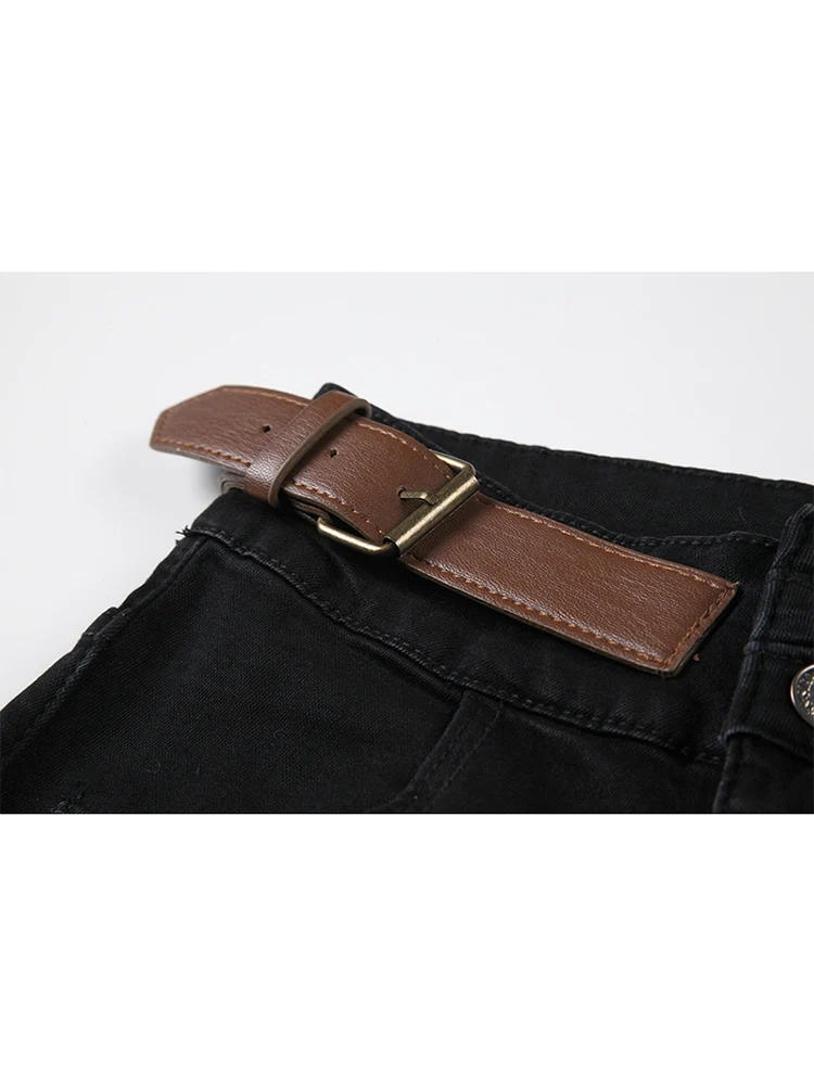 Женские плотные Бархатные расклешенные брюки джинсы с высокой талией флисовые