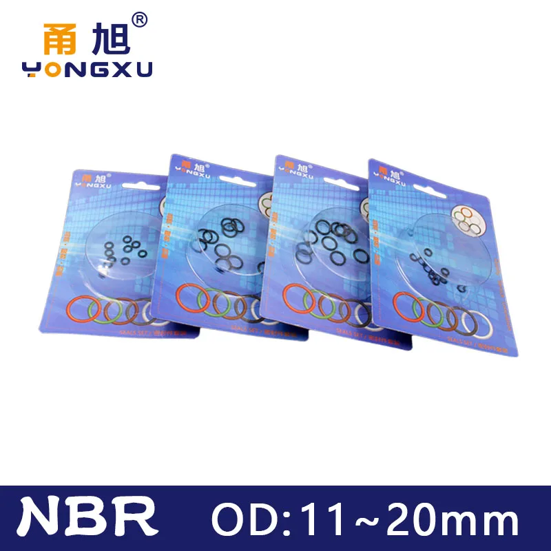В штучной упаковке нитрильный каучук бутадиен-нитрильный уплотнительное кольцо