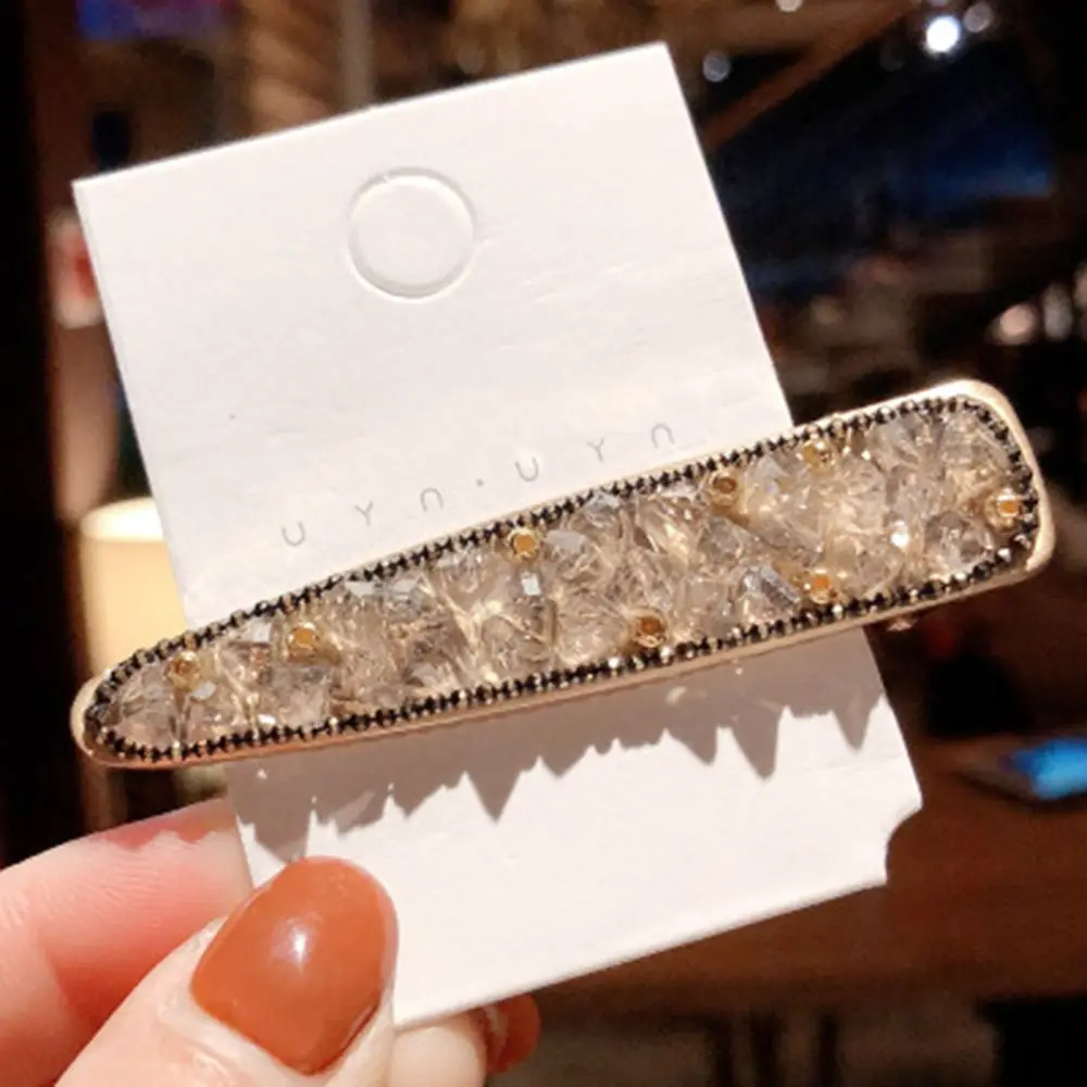 1 шт. женские жемчужные блестящие заколки для волос золотистая Шпилька головные