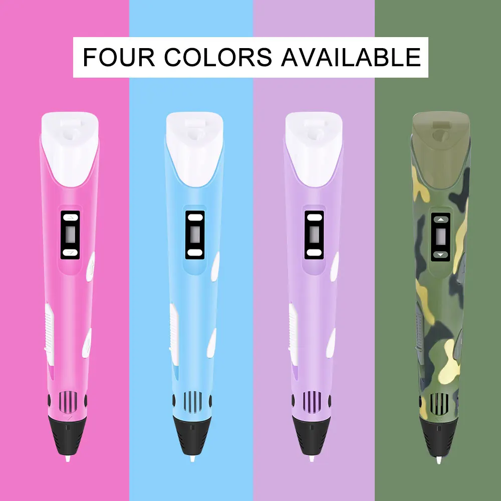 Ручка для 3d-печати подростков и создателей Бесплатная заправка нитей книга