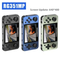new anbernic rg351mp retro game console handheld portable game player rg351p 3 5 inch ips screen support ps1 games external wifi