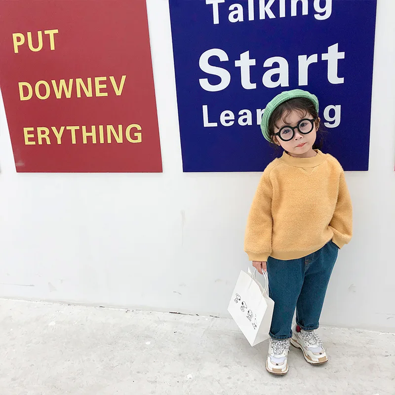 Осень 2019 Новое поступление хлопковые универсальные повседневные однотонные