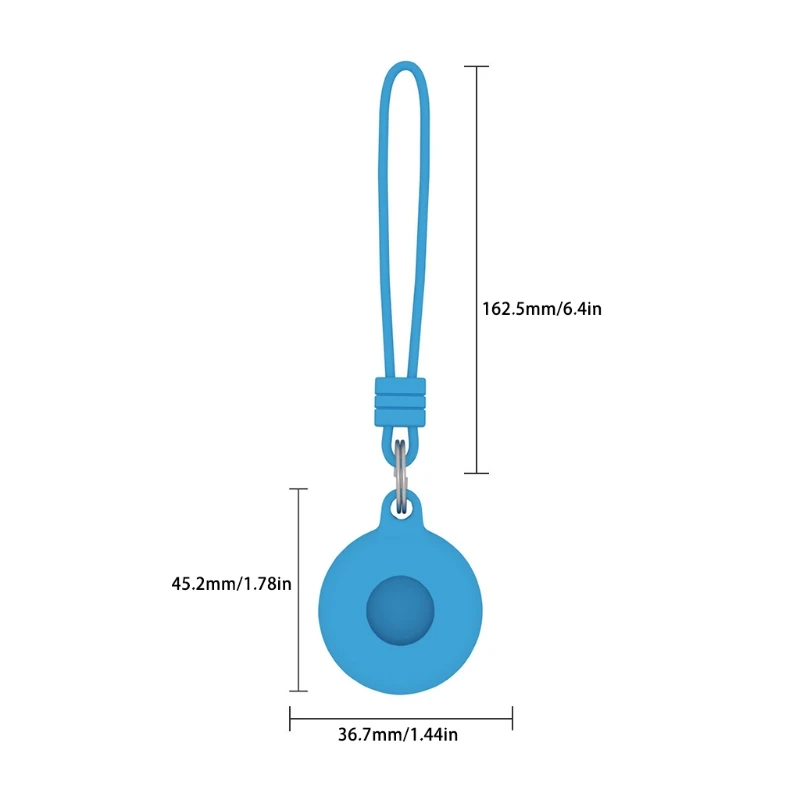 

Silicone Protective Skin Portable Case for Airtag Key Finder Full Protective Silicone Accessories