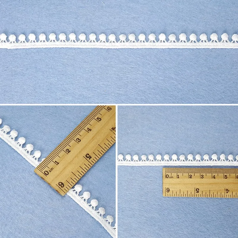 10 Yard DIY Clothing Accessories Embossed Flower Lace Ribbon Tape Wedding Dress Decoration Sewing Apparel Applique Navidad | Дом и сад