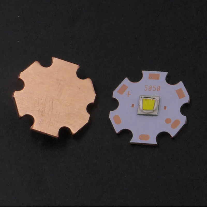 20 мм DC3.7v-4,2 v вход 6000mA выход cree XHP50 XHP50.2 3V светодиодный драйвер+ 16mm 20mm XHP50.2 SST40.2 3V Светодиодная медная основа