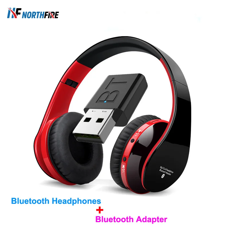 Bluetooth TV Headset,bluetooth Headphone HiFi Deep Bass Wireless TV Headphone with Transmitter Stick For TV Computer Phone