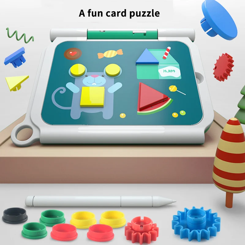 

Multifunctional LCD Drawing Writing Tablet Drawing Handwriting Pad Message Graphics Board Kids Writing Board Key Child Gift