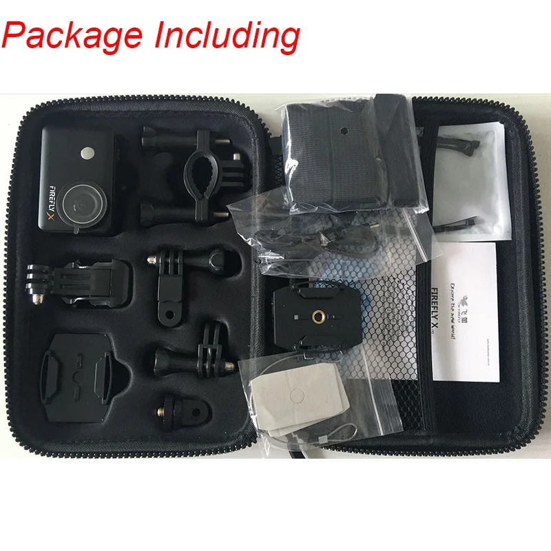 Новая Экшн-камера Hawkeye Firefly X XS с сенсорным экраном 4K 90/170 градусов Bluetooth 7X зум FPV