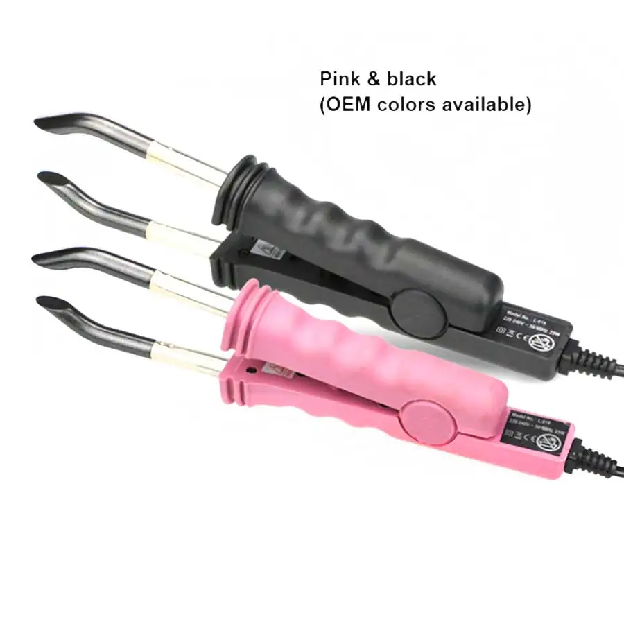 Профессиональный салон для наращивания волос железные кератиновые инструменты