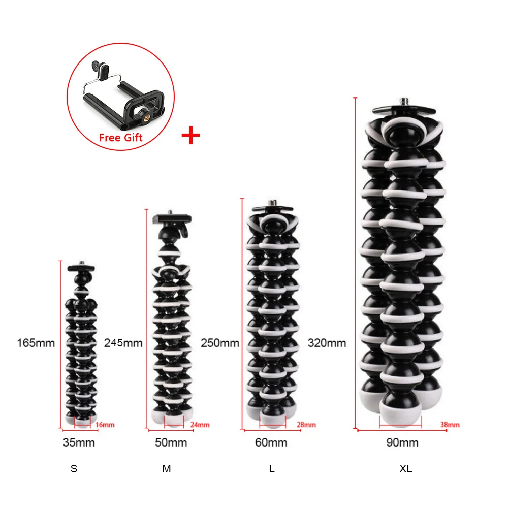 Штатив Осьминог для телефона штатив фотокамеры большой средний маленький