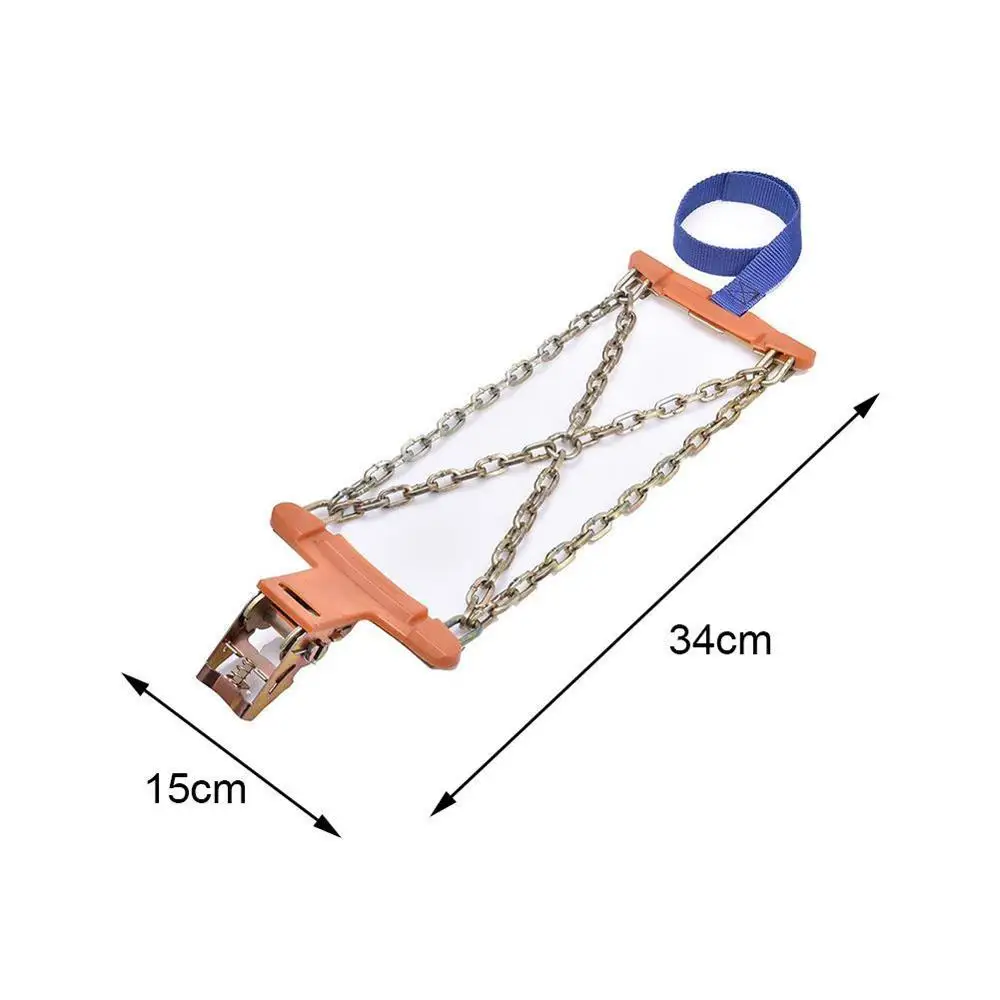 

High Quality 1X Wheel Tire Anti-skid Chains For Car SUV Quick delivery Emergency Wholesale Truck Winter Universal X4S1