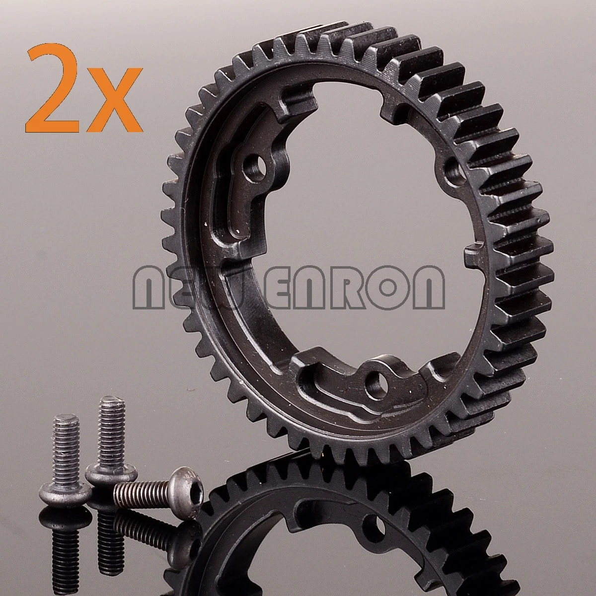 

2P #6447 46T 1 Mod Hardened 45# Steel Spur Gear For RC Car Traxxas 1/10 E-Revo VXL 1/10 MAXX 1/5 X-Maxx 1/7 XO-1