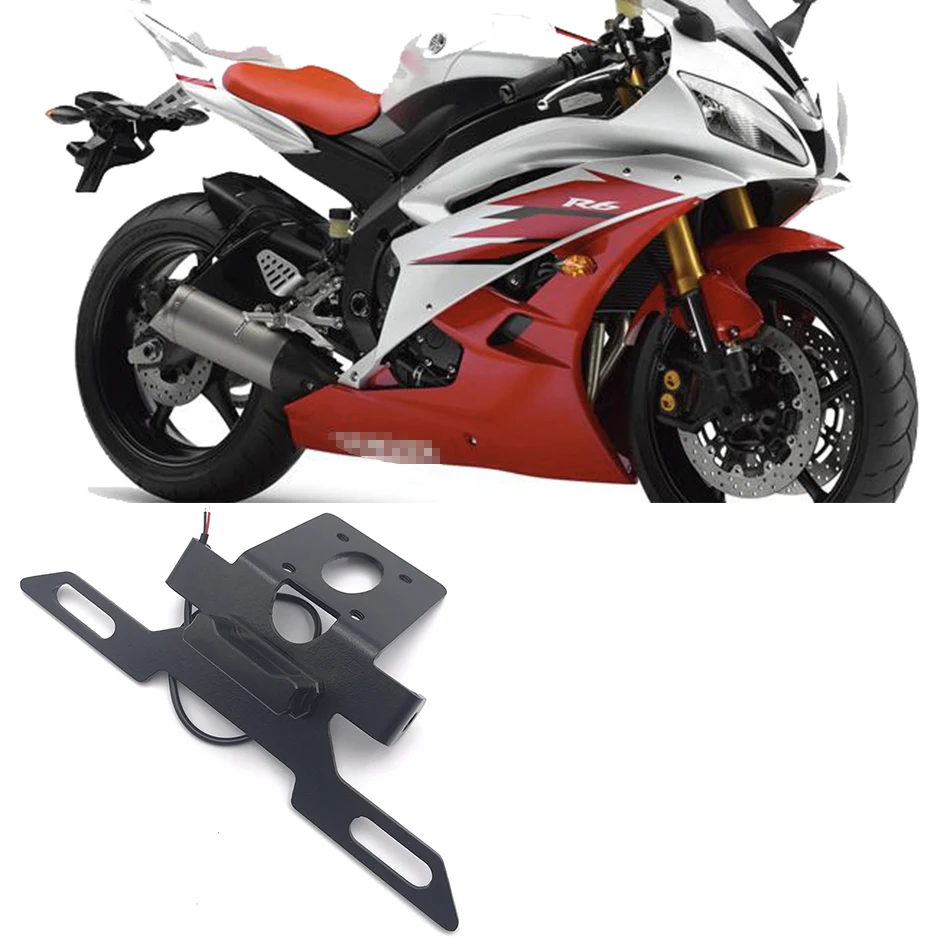 Кронштейн для заднего багажника мотоцикла Yamaha YZF R6 2017 2018 2019 2020 CNC держатель