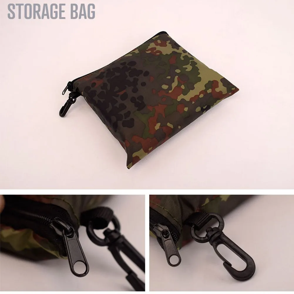 

3 In 1 Outdoor Military Waterproof Raincoat Multiple Uses Ripstop Jungle Rain Poncho Outdoor Climbing Hiking Travel Rain Cover