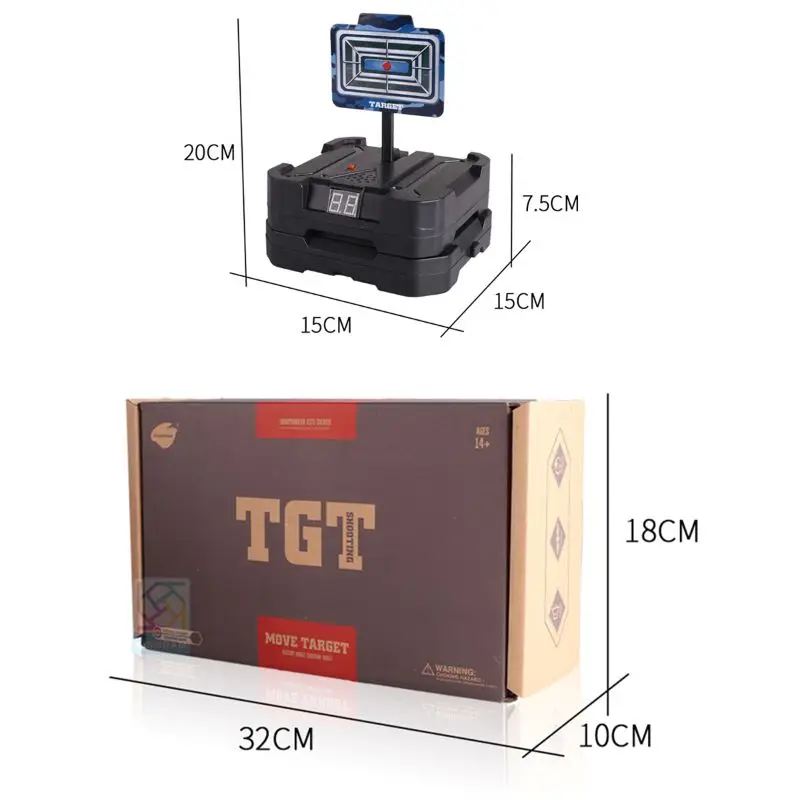 

Electric Moving Shooting Target for Nref Guns, Gift for Boys & Girls Q6PD